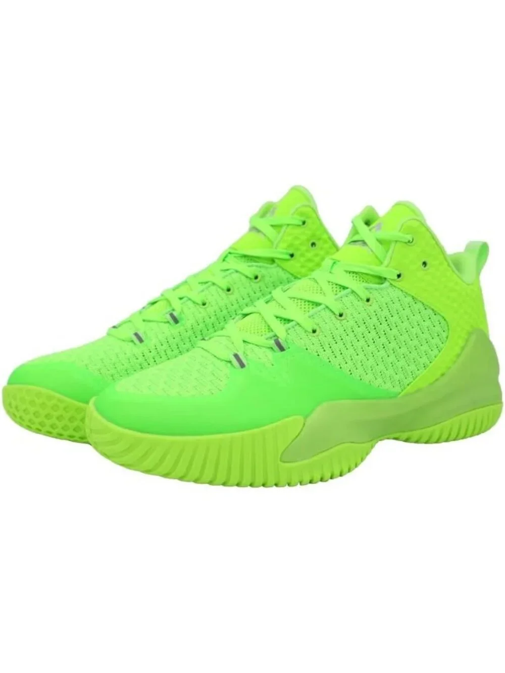 Men's Taichi Green Lou Williams Streetball Outdoor Breathable Basketball Shoes